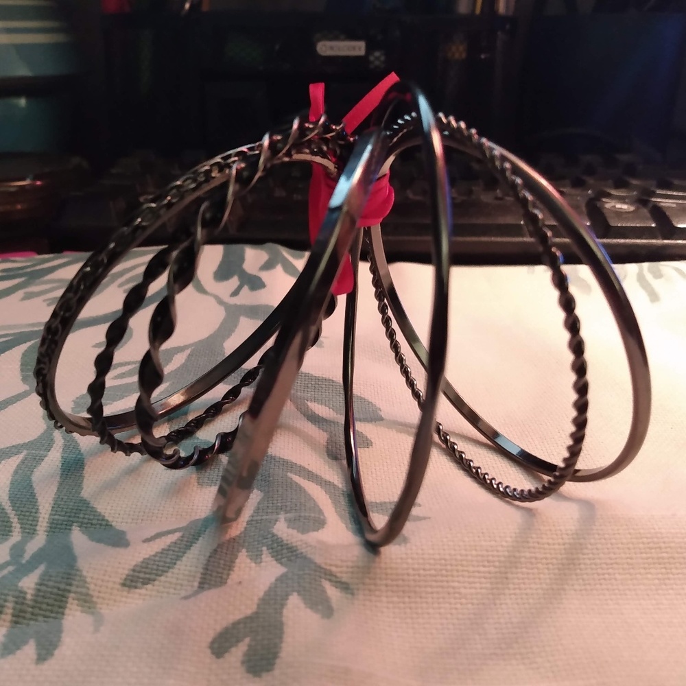 Black Bangles